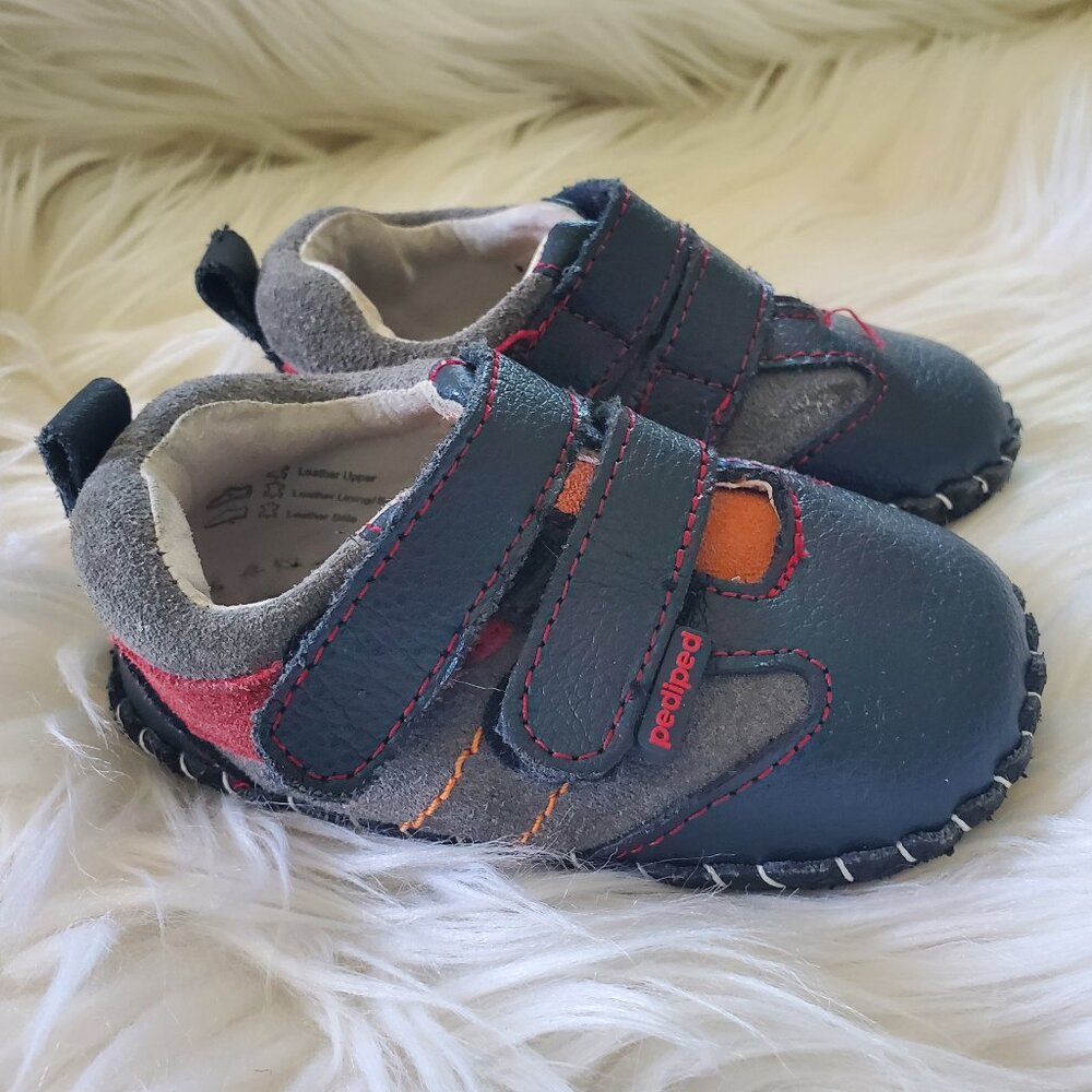 Pediped Boys' Grayson Original Sneaker SZ 12-18 M
